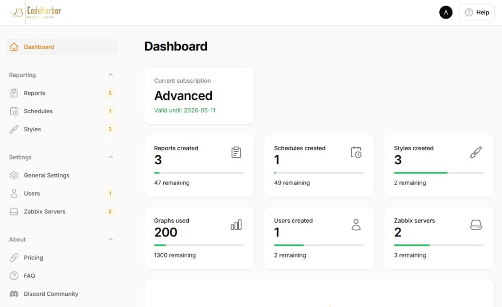 Report-Engine Dashboard